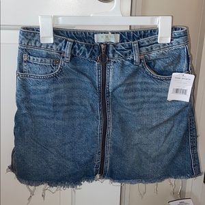 Free people we the free denim skirt